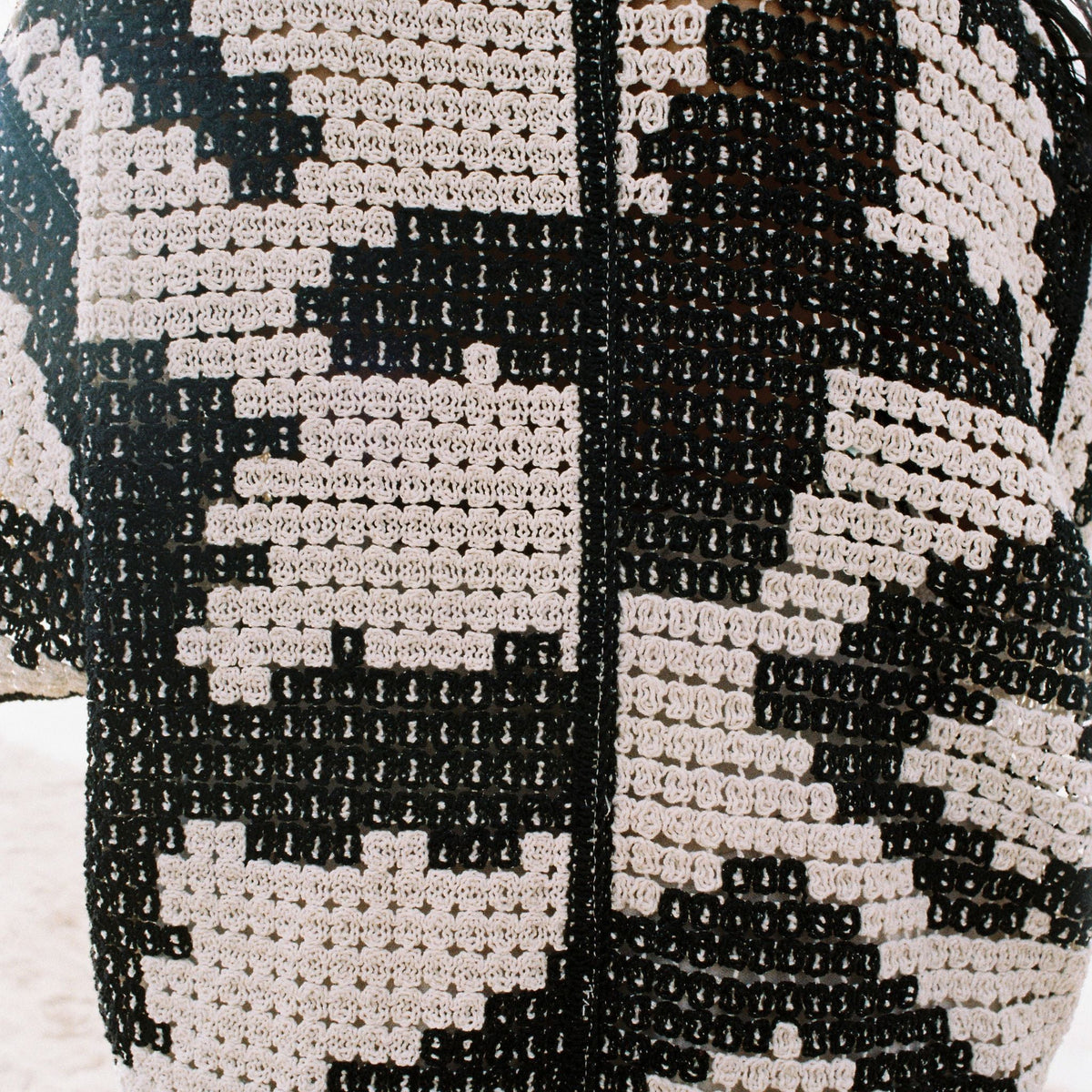 CHEMISE EN TRICOT 8-BIT BLANCHE