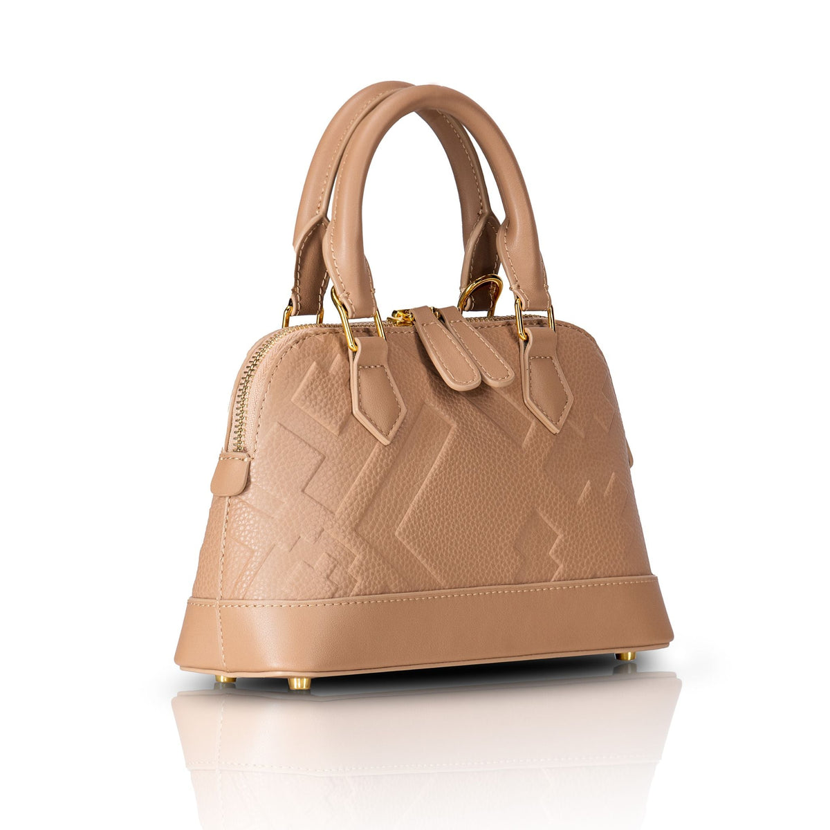 SAC DÔME EN RELIEF - BEIGE