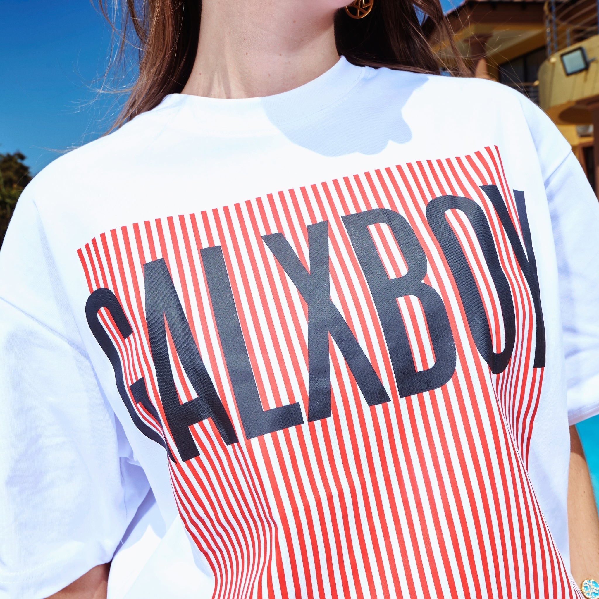 تي شيرت مخطط