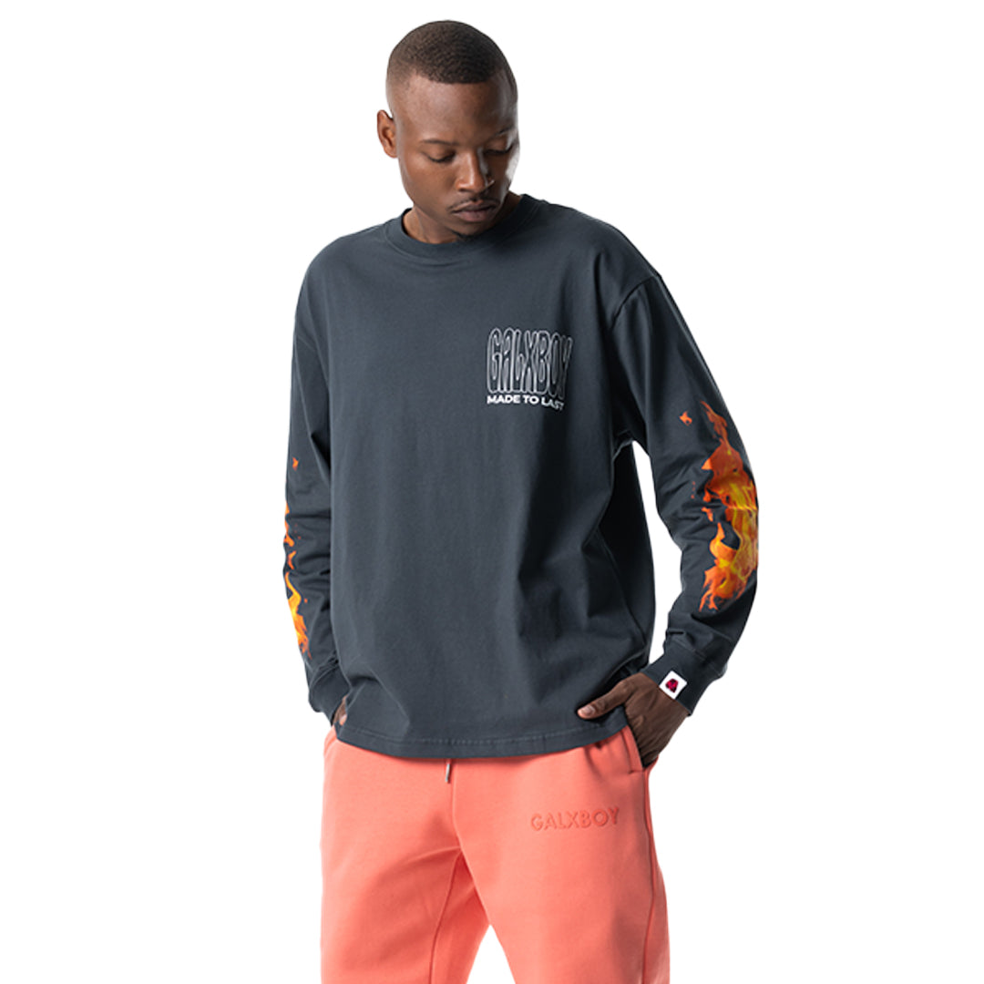 EEUWIGDURENDE LANGE MOUW T-SHIRT