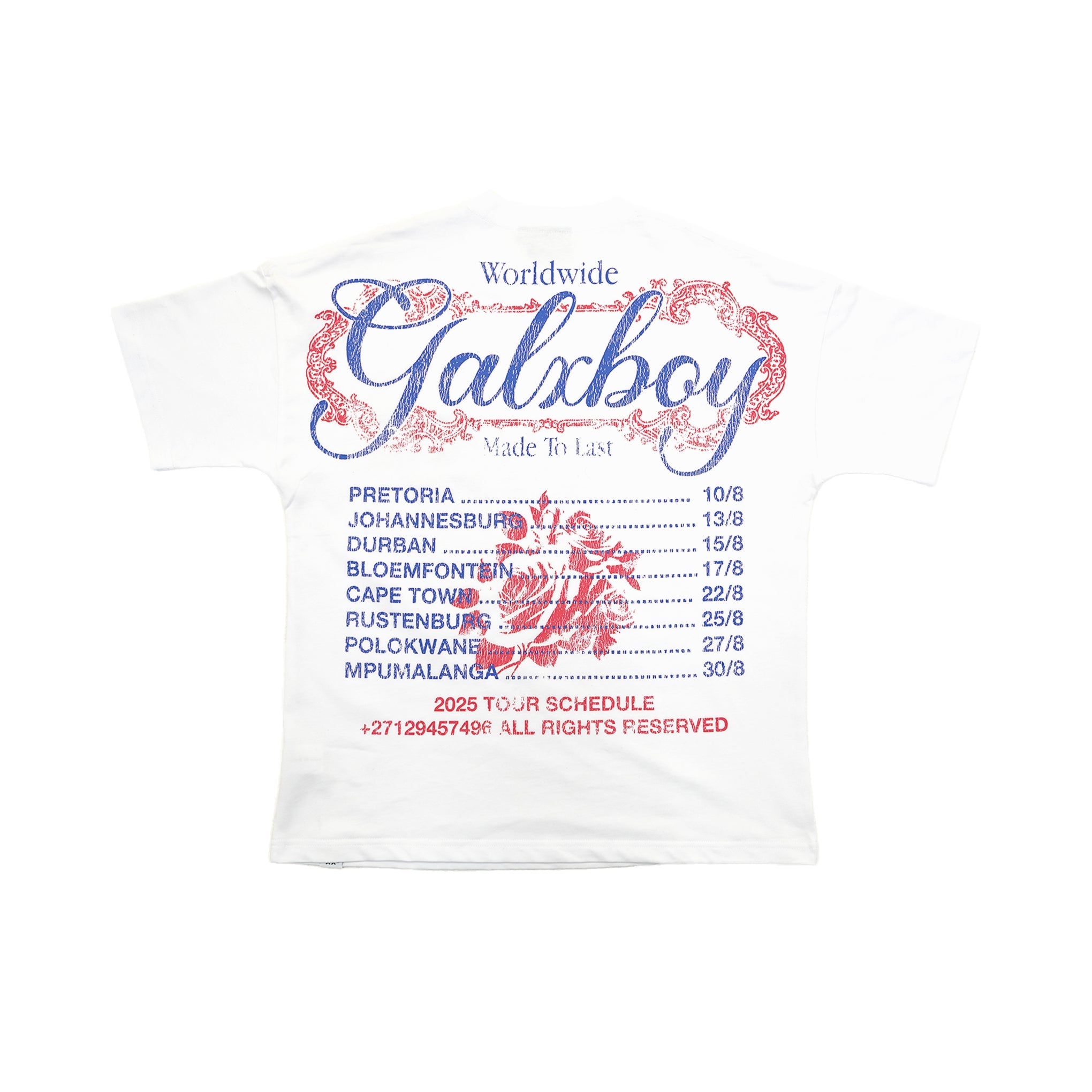 T-SHIRT DE LA TOURNÉE