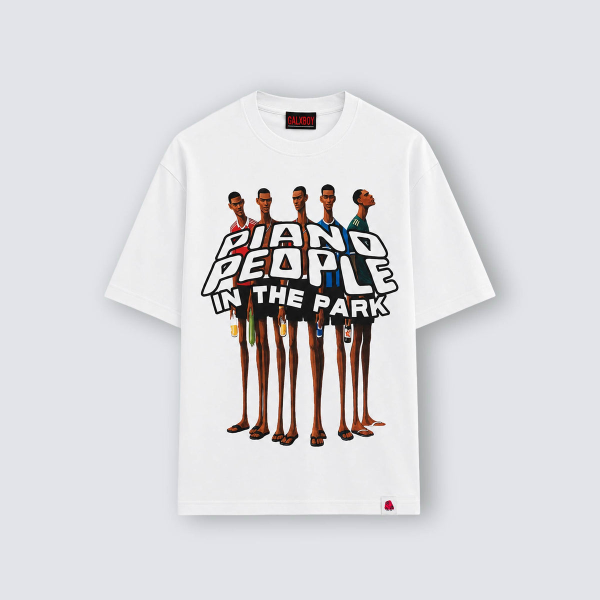T-shirt met bemanning
